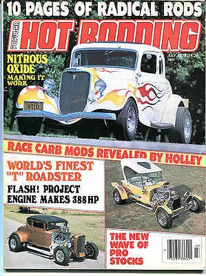 Hot Rodding Magazine July 1978 World's Finest T Roadster VGEX 122215jhe