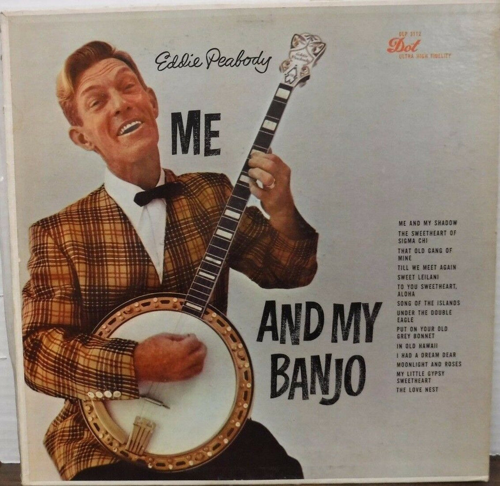 Eddie Peabody me and my banjo 33RPM DLP3112 012117LLE