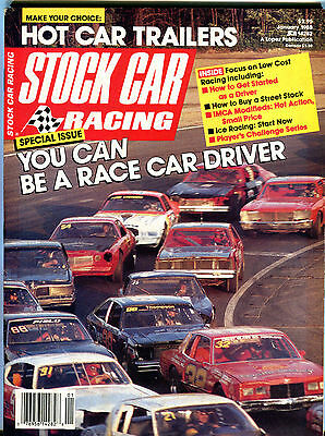 Stock Car Racing Magazine January 1988 Hot Car Trailers EX 021916jhe