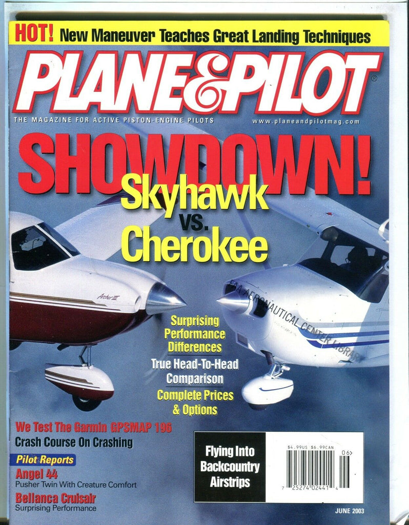Plane & Pilot Magazine June 2003 Skyhawk EX No ML FAA Library 101916jhe