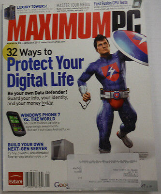 Maximum PC Magazine Protect Your Digital Life January 2011 032015R