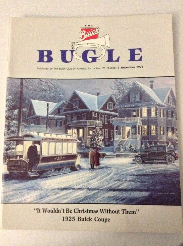 Buick Bugle Magazine 1925 Buick Coupe December 1991 032217NONRH