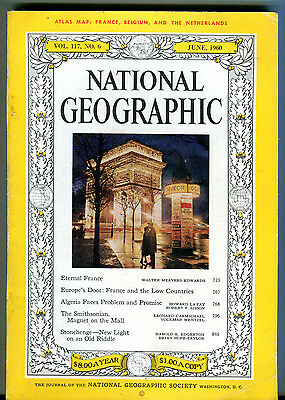National Geographic Magazine June 1960 Eternal France EX 041416jhe