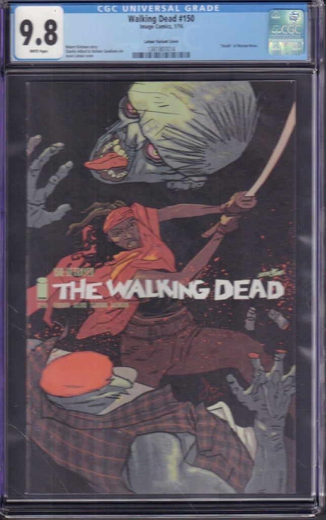 Walking Dead #150 Latour Variant Cover Image CGC 9.8 010218DBC