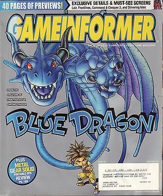 Gameinformer February 2007 Blue Dragon w/ML VG 072916DBE