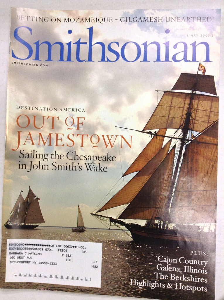 Smithsonian Magazine Out Of Jamestown & Mozambique May 2007 041017nonr