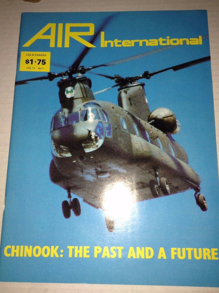 Air International Plane Magazine Chinook Past & Future July 1979 120716rh2