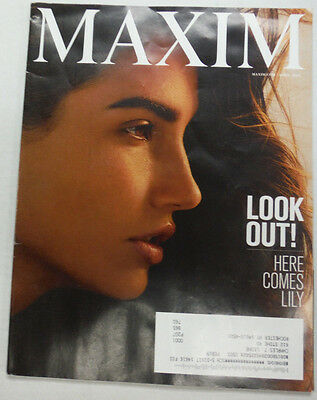 Maxim Magazine Lily Aldridge & Slack Attack April 2015 042215R