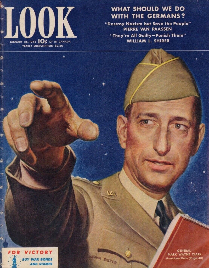 Look January 26 1943 Mark Wayne Clark William l Shirer 010219DBE