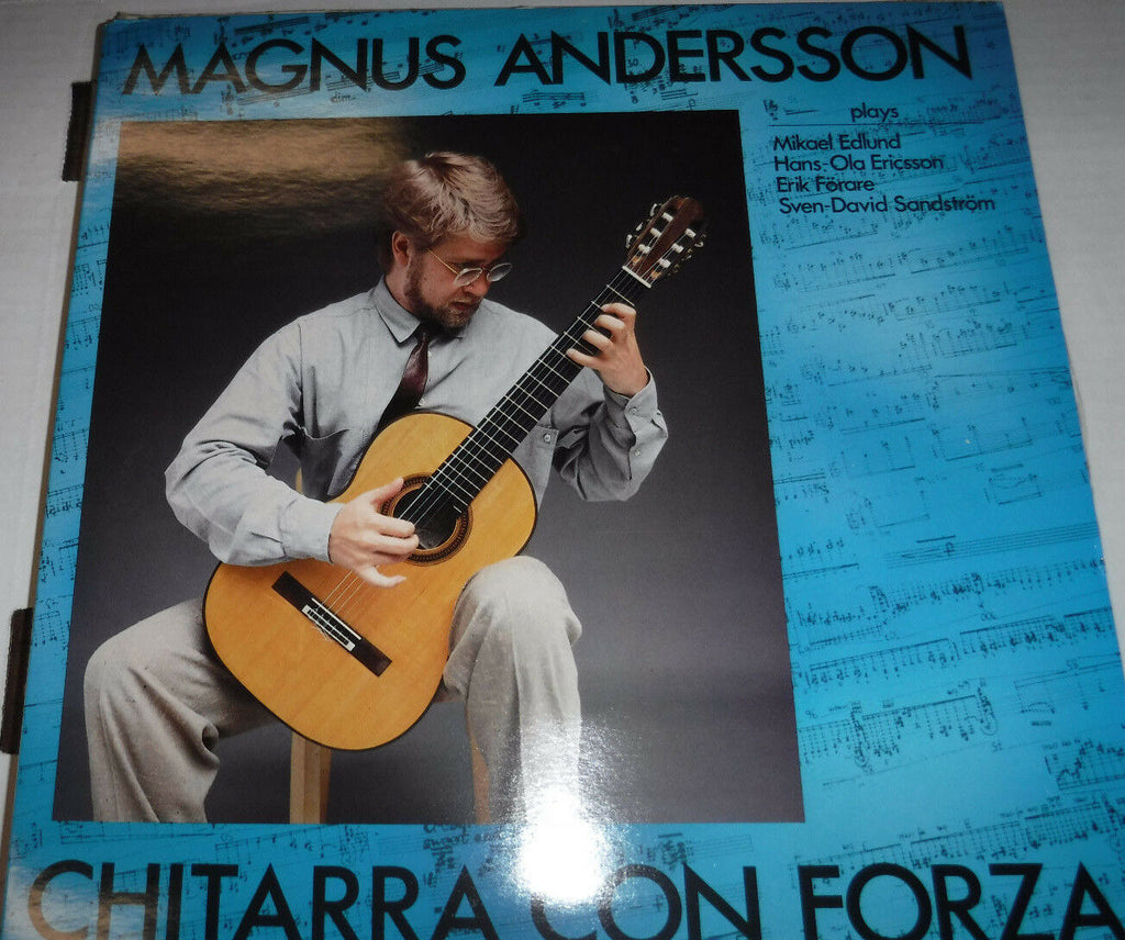 Magnus Anderson Chitarra Con Forza vinyl #PS19 vinyl 010218LLE
