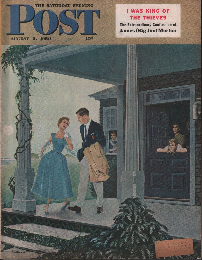 Saturday Evening Post August 5 1950 James Morton Robert Zacks w/ML 101618DBE