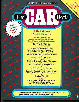 The Car Book 1987 Models Domestics and Imports EX 122815jhe2