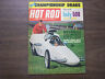 Hot Rod Magazine Harley Davidson's New Record Run Streamliners Aug 1964 041912R
