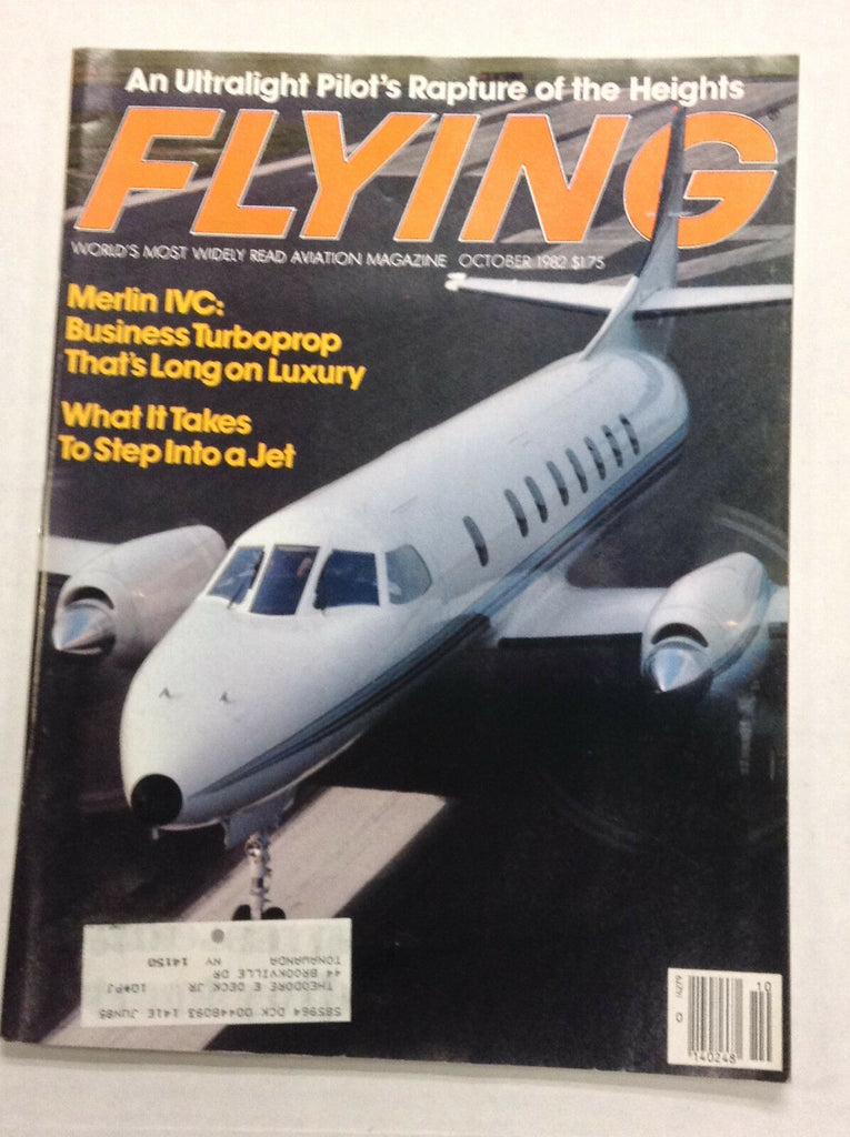 Flying Magazine Merlin IVC October 1982 122016R