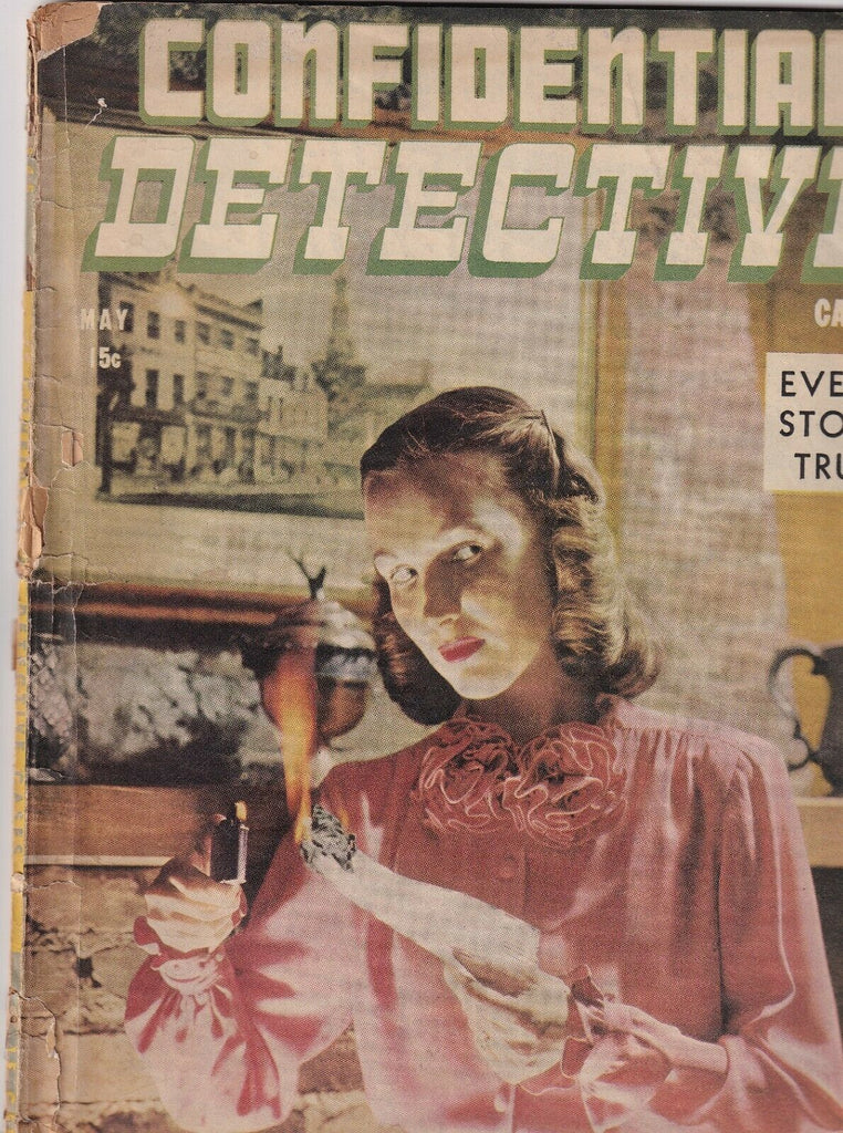 Confidential Detective Magazine Every Story True May 1945 062919nonr