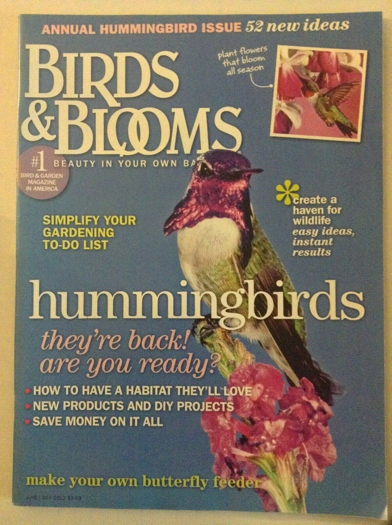 Birds & Blooms Magazine Hummingbirds Gardening To Dos Jun/Jul 2012 041119nonrh