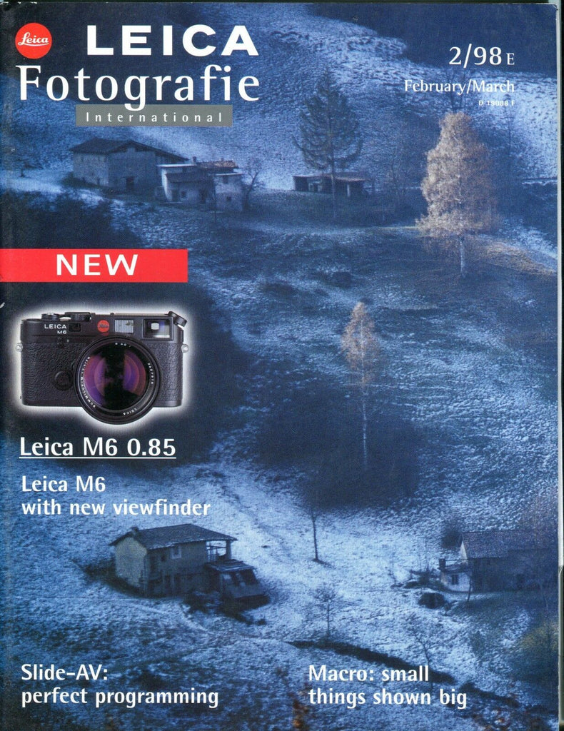 Leica Fotografie International Magazine Feb/Mar 1998 M6 EX 032317lej