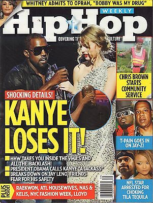 Hip-Hop Weekly September 25 2009 Kanye West, Chris Brown VG 060616DBE