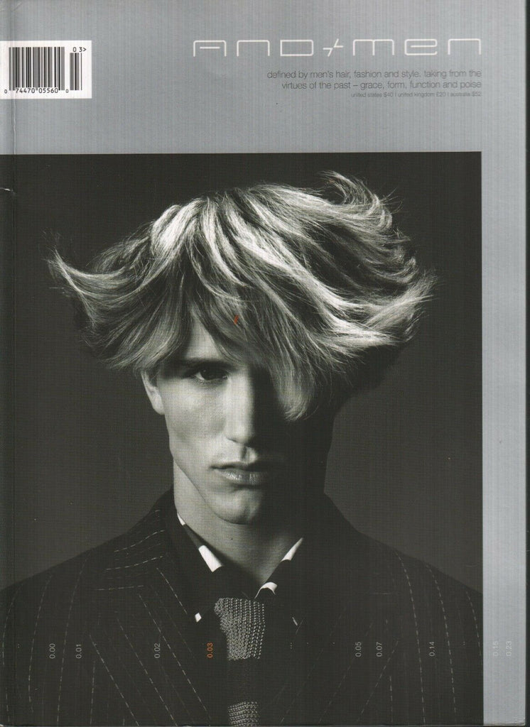 And Men Hair Style Fashion Magazine #3 Linda Tegg Kyoko Homma 021920AME