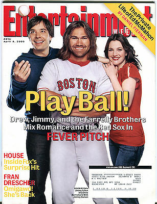 Entertainment Weekly April 8 2005 Jimmy Fallon Johnny Damon EX 011916jhe2