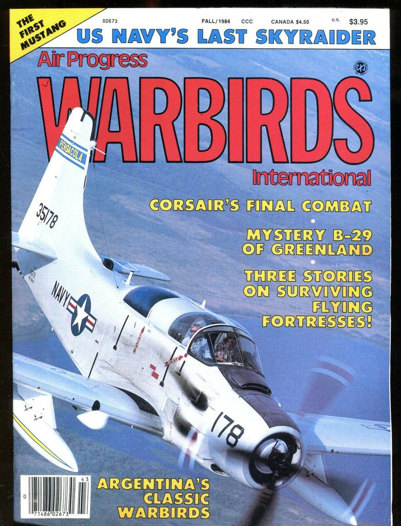 Air Progress Warbirds Magazine Fall 1984 B-29 Greenland EX No ML 010217jhe