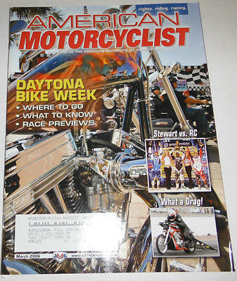 American Motorcyclist Magazine Daytona Bike Week March 2006 071314R