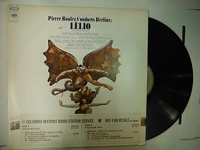 33 RPM Vinyl Pierre Boulez Conducts Berlioz: Lelio Columbia M30588 010615KME
