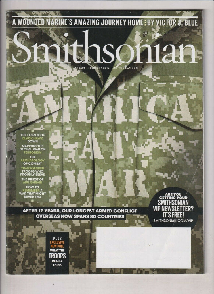 Smithsonian Mag The Legacy Of Blackhawk Down Jan/Feb 2019 022420nonr
