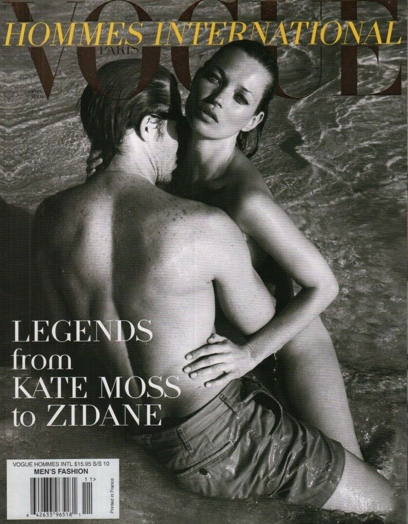 Vogue Hommes International Paris Spring Summer 2010 Kate Moss Zidane 091118DBE
