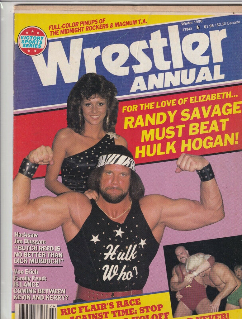 The Wrestler Magazine Annual Randy Savage & Hulk Hogan Winter 1986 061719nonr