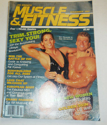 Muscle & Fitness Magazine Kris Alexander & Matt Mendenhall November 1984 111414R