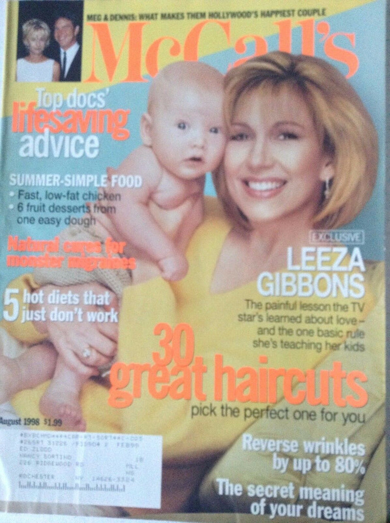 McCall's Magazine Leeza Gibbons August 1998 081417nonrh2