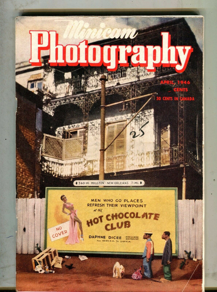 Minicam Photography Magazine April 1946 Clarence McCarthy GD 051717nonjhe