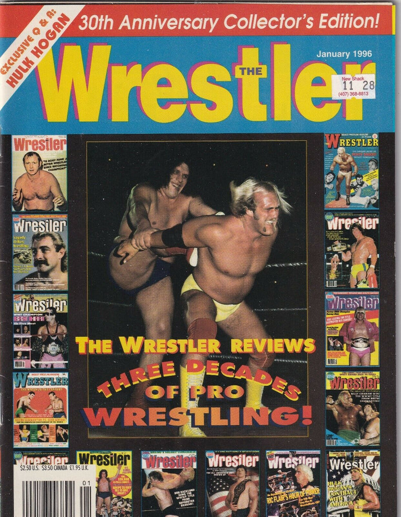 The Wrestler Magazine Andre The Giant Hulk Hogan January 1996 062419nonr