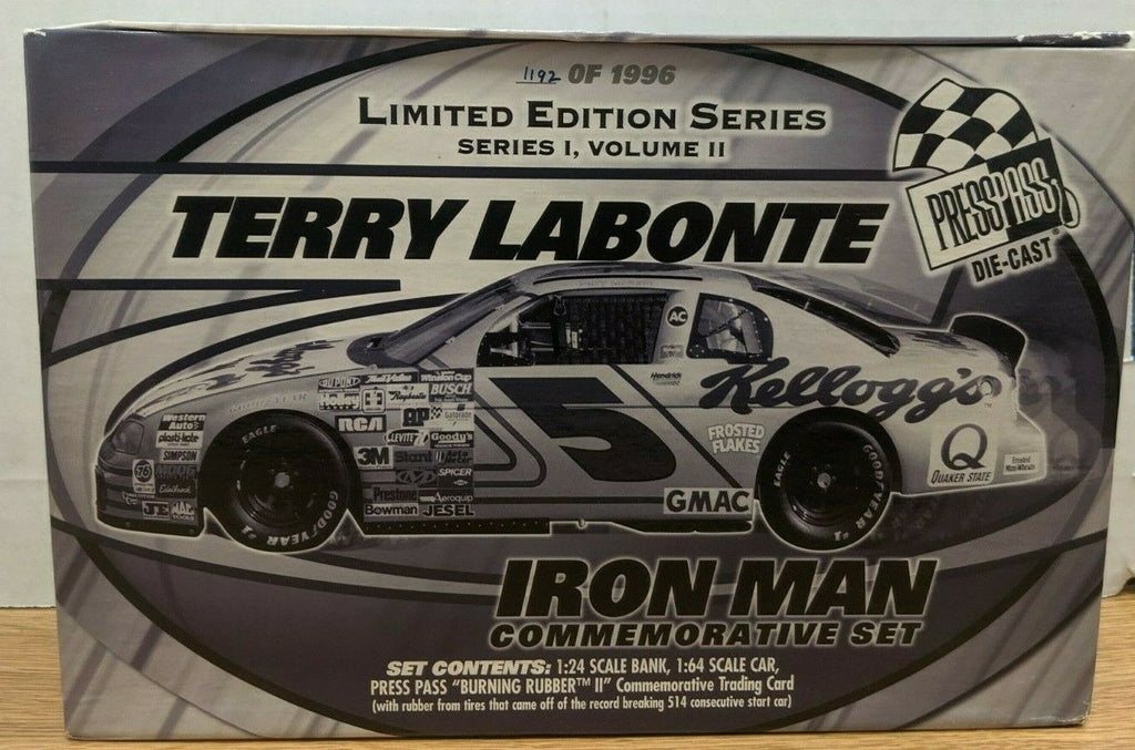 Terry Labonte Series 1 Vol 2 1192 of 1996 Iron Man Set 1:24 Diecast 092319DBT3