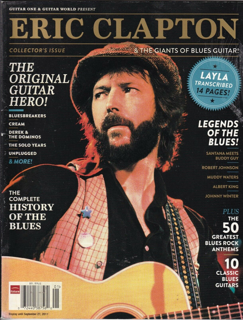 Eric Clapton Guitar One Special Mag September 27, 2001 071619nonr