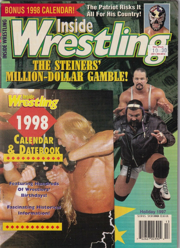 Inside Wrestling Magazine The Steiners Hulk Hogan Holiday 1997 060319nonr