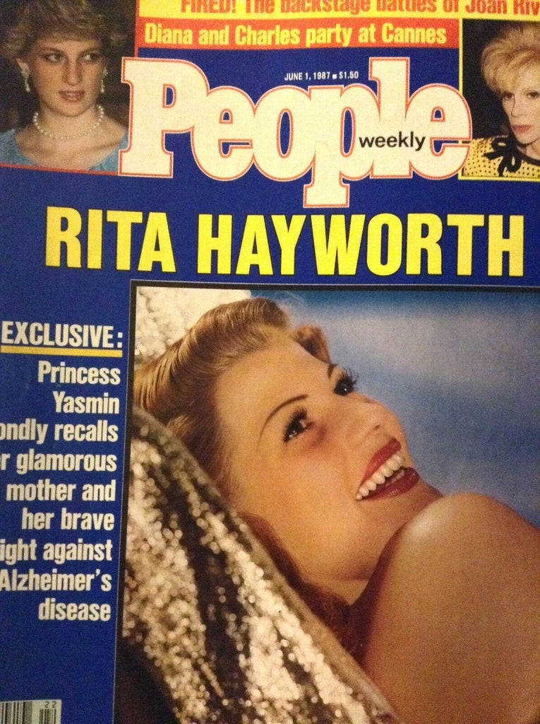 People Magazine Rita Hayworth Princess Yasmin June 1, 1987 020119nonrh