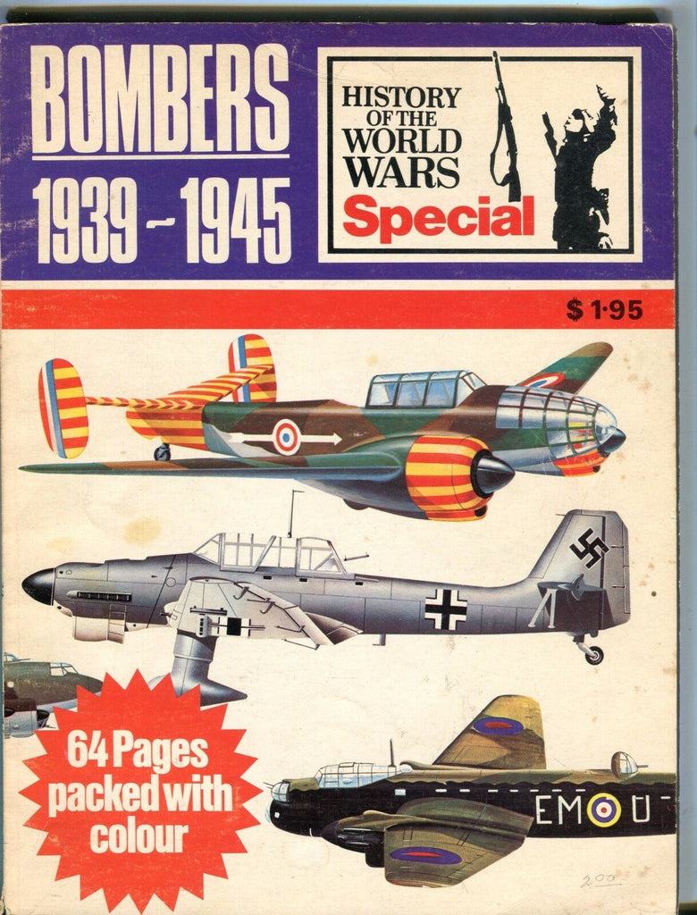 World Wars Special Bombers 1939-1945 Magazine GD 042717nonjhe