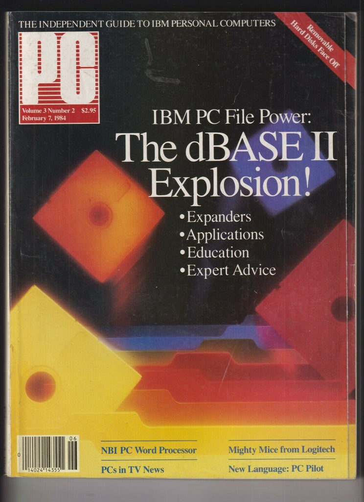 PC Mag The dBase II Explosion NBI PC Word Processor February 7, 1984 120719nonr