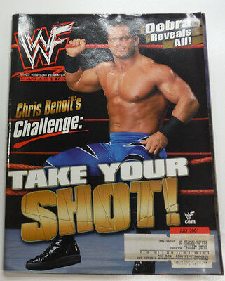 WWF Magazine Chris Benoit & Debra Reveals All July 2001 082814R