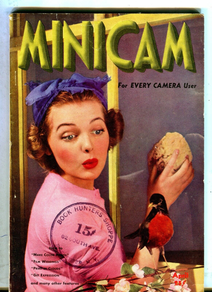 Minicam Magazine April 1939 MacNichol-Cummins GD No ML 052617nonjhe