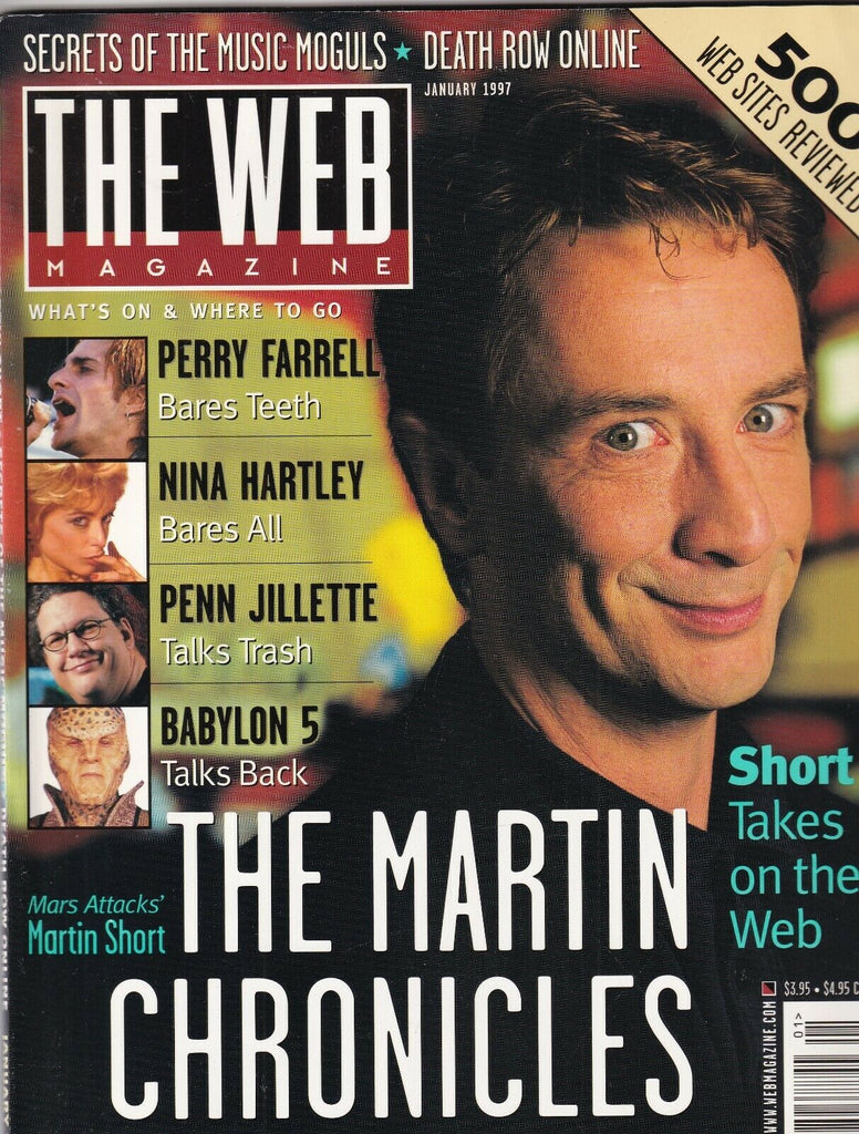The Web Magazine Martin Short Perry Farrell January 1997 102119nonr