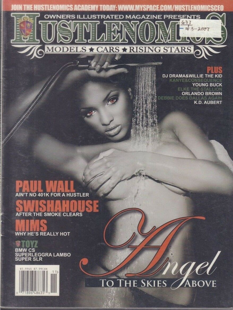 Hustlenomics #3 2007 Angel Paul Wall Mims Swishahouse 121418DBE