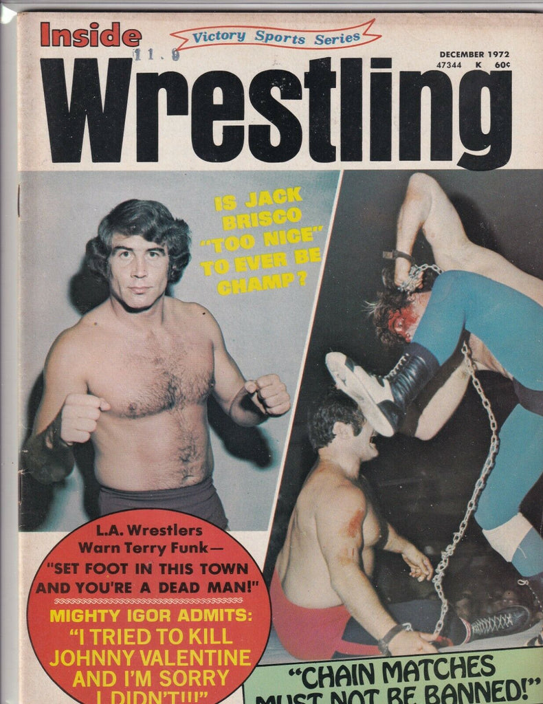 Inside Wrestling Jack Brisco Terry Funk Igor December 1972 062219nonr
