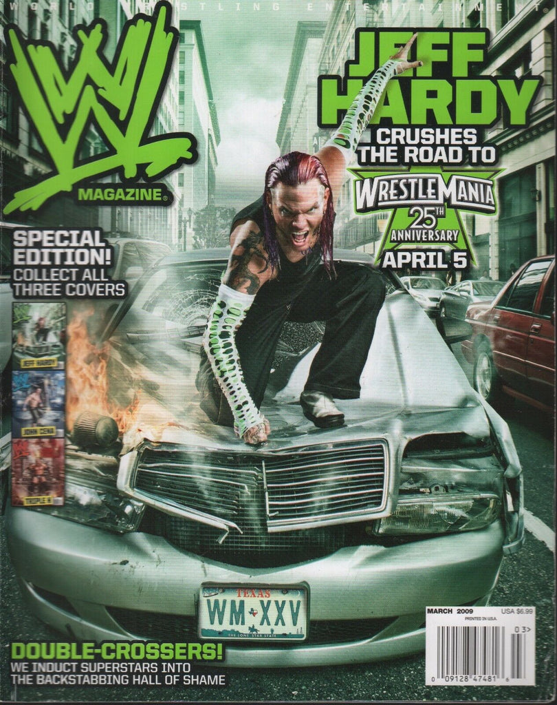 World Wrestling Magazine March 2009 Jeff Hardy 101118AME