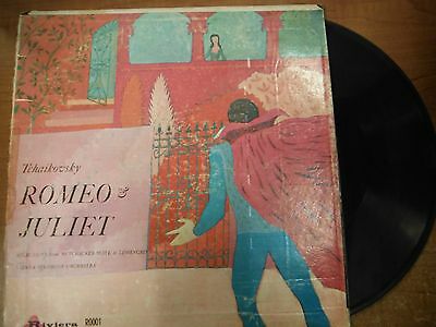 33 RPM Vinyl Tchaikovsky Romeo & Juliet Riviera Records LP 032615SM