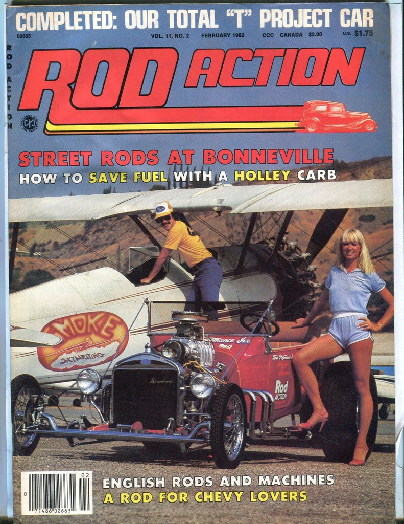 Rod Action Magazine February 1982 Holley Carb VG No ML 031417nonjhe