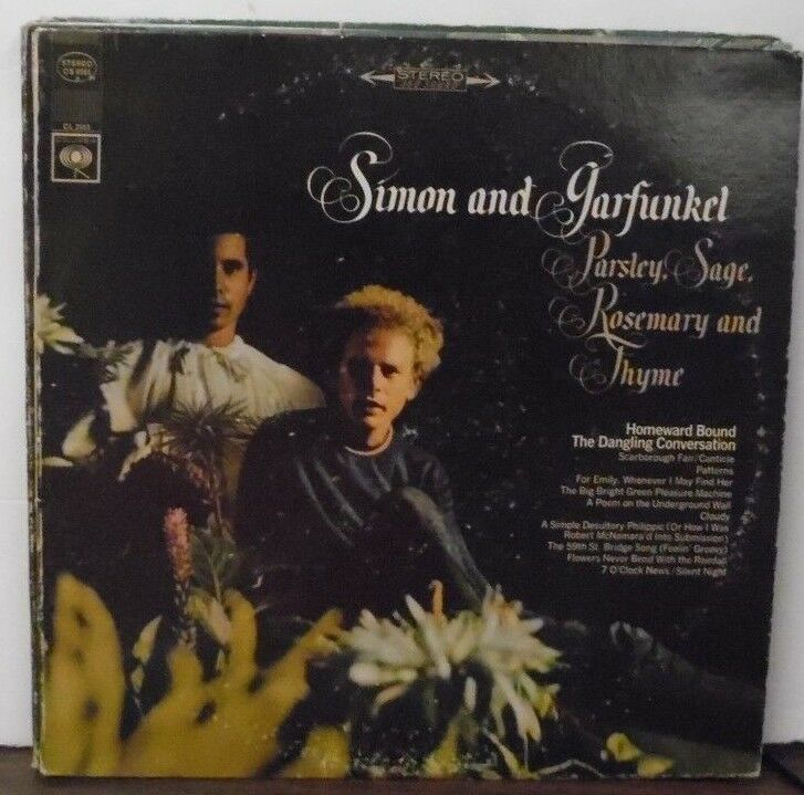 Simon and garfunkel Parsley Sage Rosemary and Thyme vinyl CS9363 071518LLE