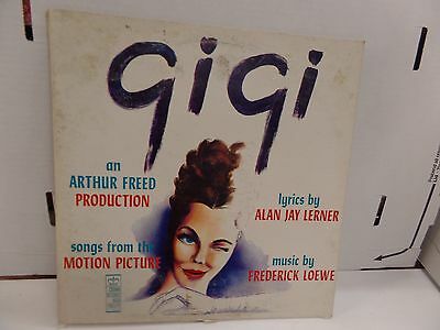 GIGI Crown Music From the Motion Picture 5064 33rpm 083016DBE
